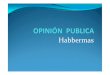 La Opinión Pública - Habermas