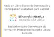 Javier Bikandi: Berrikuntza Publikoa eta Herritarren Partaidetza (Eusko Jaurlaritza - Gobierno Vasco)