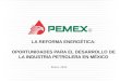 08-01-14 Reforma Energética - PEMEX