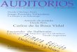 Revista Auditorios #01 Conferencistas