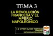 Tema 3   la revolución francesa y el imperio napoleónico