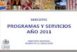 Programas y servicios