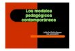 Modelos pedagogicoscontemporaneos jun2010