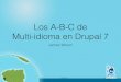 Los A-B-C de Multi-idioma en Drupal 7