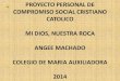 Proyecto personal de compromiso social cristiano catolico- Angee Machado- 11B