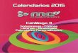 Catálogo Calendarios Vol3 2015 MCD Encuadernaciones
