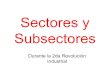 Sectores Y Subsectores. Mateo Abad