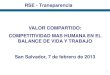 VALOR COMPARTIDO: Competitividad más humana en el balance de vida y trabajo