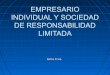 Empresario individual y sociedad de responsabilidad limitada (1)