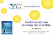 Información detallada certificación internacional en Gestión del Cambio HCMBOK y HCMP