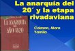 trabajo practico Nª5 ..tema: LA ANARQUIA DEL AÑO 20 Y LA ETAPA RIVADAVIANA