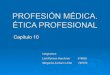 El profesionalismo médico
