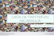Usos de Twitter en Nicaragua