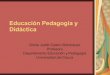 2005 02 07 Educacion Pedagogia Didactica