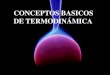 Conceptos basicos de Termodinamica
