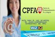 Guía para usar  Wiziq en  el CPFA