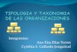 TIPOLOGIA Y TAXONOMIA DE LAS ORGANIZACIONES