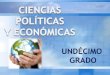 Plan de área Ciencias Politícas y Económicas y e  11° 2014