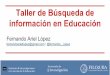 Taller de búsqueda de información en Educación (IICE - UBA)