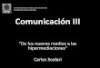 Carlos scolari   Características comunicación digital