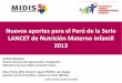 Aportes para perú de la serie lancet 2013 de nutrición materna e infantil