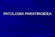 Patologia paratiroidea