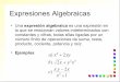 Sesion 01 Expresiones Algebraicas