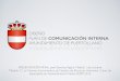 Presentación Plan de Comunicación Interna. Madrid FEMP 2014