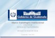 Marco Estratégico Institucional 2012-2016 / Ministerio de Desarrollo Social de Guatemala