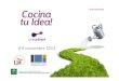 Cocina tu idea Sevilla Nov13 - Presentación taller Cocina tu idea