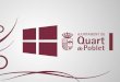 Presentación proyecto IAP sobre transparencia y apertura de datos en Quart de Poblet