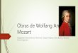 Obras de Wolfang Amadeus Mozart