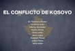 El conflicto de Kosovo