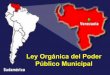 Ley OrgáNica Del Poder PúBlico Municipal