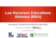 Recursos Educativos Abiertos - Proyecto co-KREA