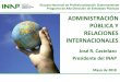 Administración pública y relaciones internacionales 26 may