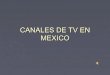 Canales de TV en México