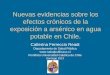 Catterina ferreccio   nuevas evidencias sobre los efectos crónicos de la exposición a arsénico en agua potable en chile