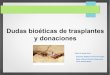 Bioetica trasplantes
