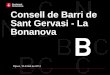 SSTG Consell de Barri de Sant Gervasi - La Bonanova 10/04/2014