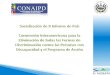 Informe CONAIPD 18-07-2012 OEA