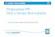 Propuestas del PP de la Coruña para ocio y tiempo libre cubierto