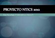 Proyecto NTICS 2012