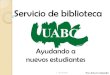 Servicio de bilioteca UABC
