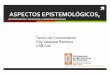 Aspectos epistemológicos y metodológicos de la Investigación Social