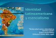 Identidad latinoamericana y esencialismo