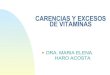 Carencia Y Exceso De Vitaminas pediatria