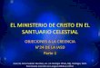 El ministerio de cristo en el santuario celestial 1
