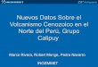 NUEVOS DATOS SOBRE EL VOLCANISMO CENOZOICO EN EL NORTE DEL PERÚ, GRUPO CALIPUY