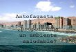 Antofagasta :¿proporciona un ambiente saludable?